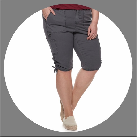 evri utility capri pants